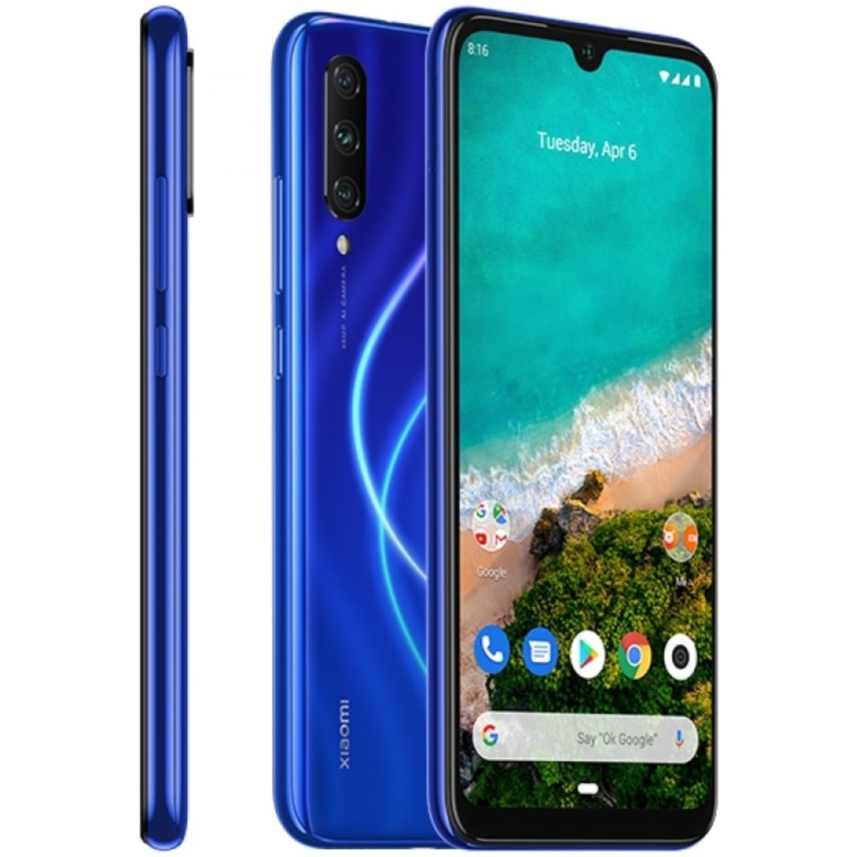 Смартфон Xiaomi Mi A3 4/64Gb Global (Цвет: Not just Blue)