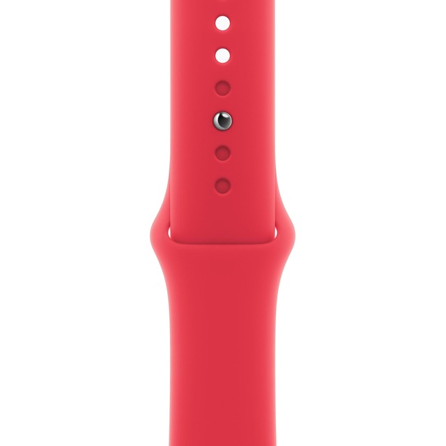 Умные часы Apple Watch Series 9 41mm Aluminum Case with Sport Band S / M (Цвет: Red)