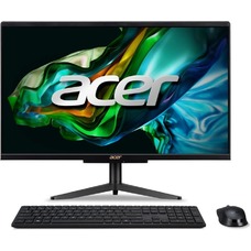 Моноблок Acer Aspire C24-1610 23.8 Full HD N100 (0.8) 8Gb SSD256Gb UHDG CR noOS WiFi BT 65W клавиатура мышь Cam черный 1920x1080