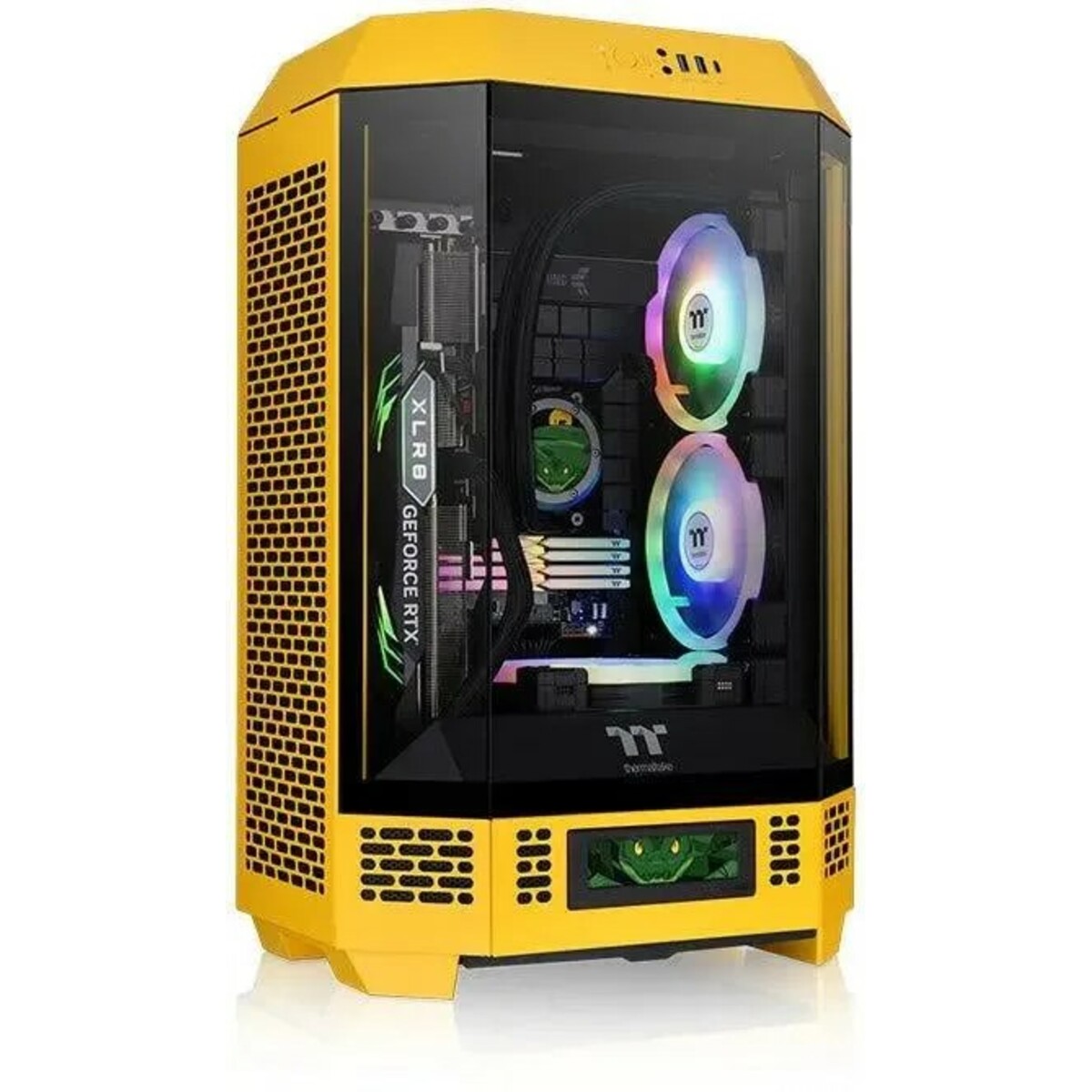 Корпус Thermaltake The Tower 300 Bumblebee (Цвет: Yellow)