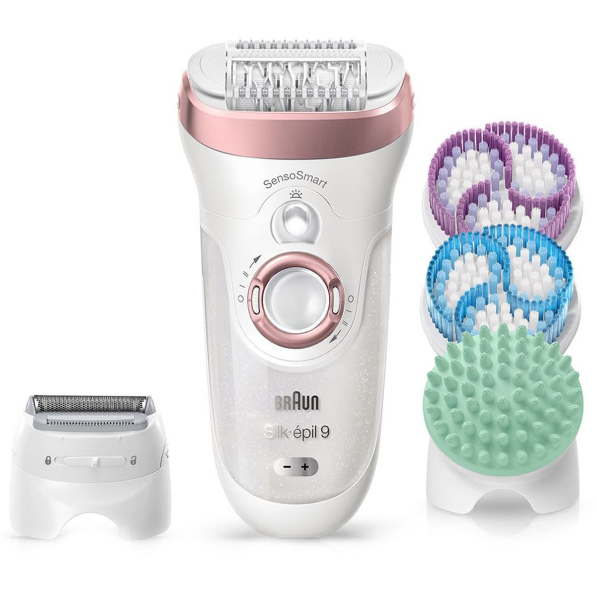 Эпилятор Braun SES 9/990 (Цвет: White/Pink)