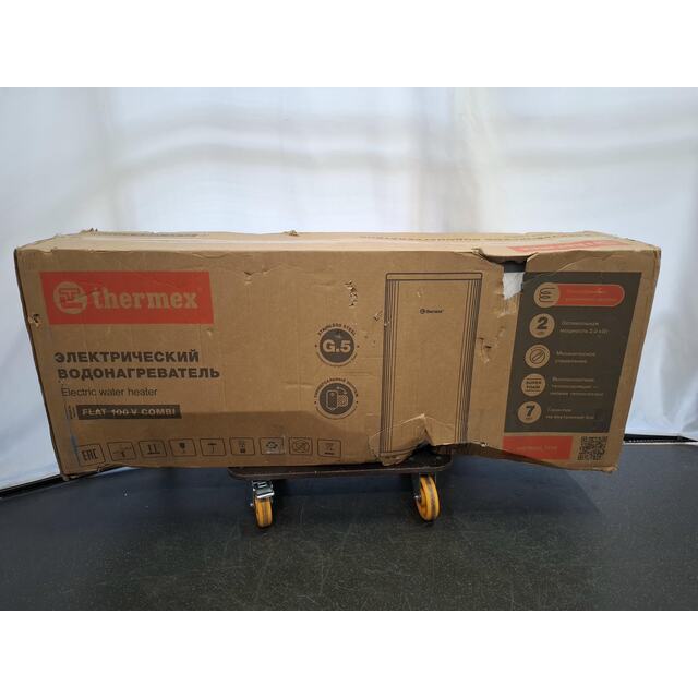 Водонагреватель Thermex Flat 100 V Combi, белый