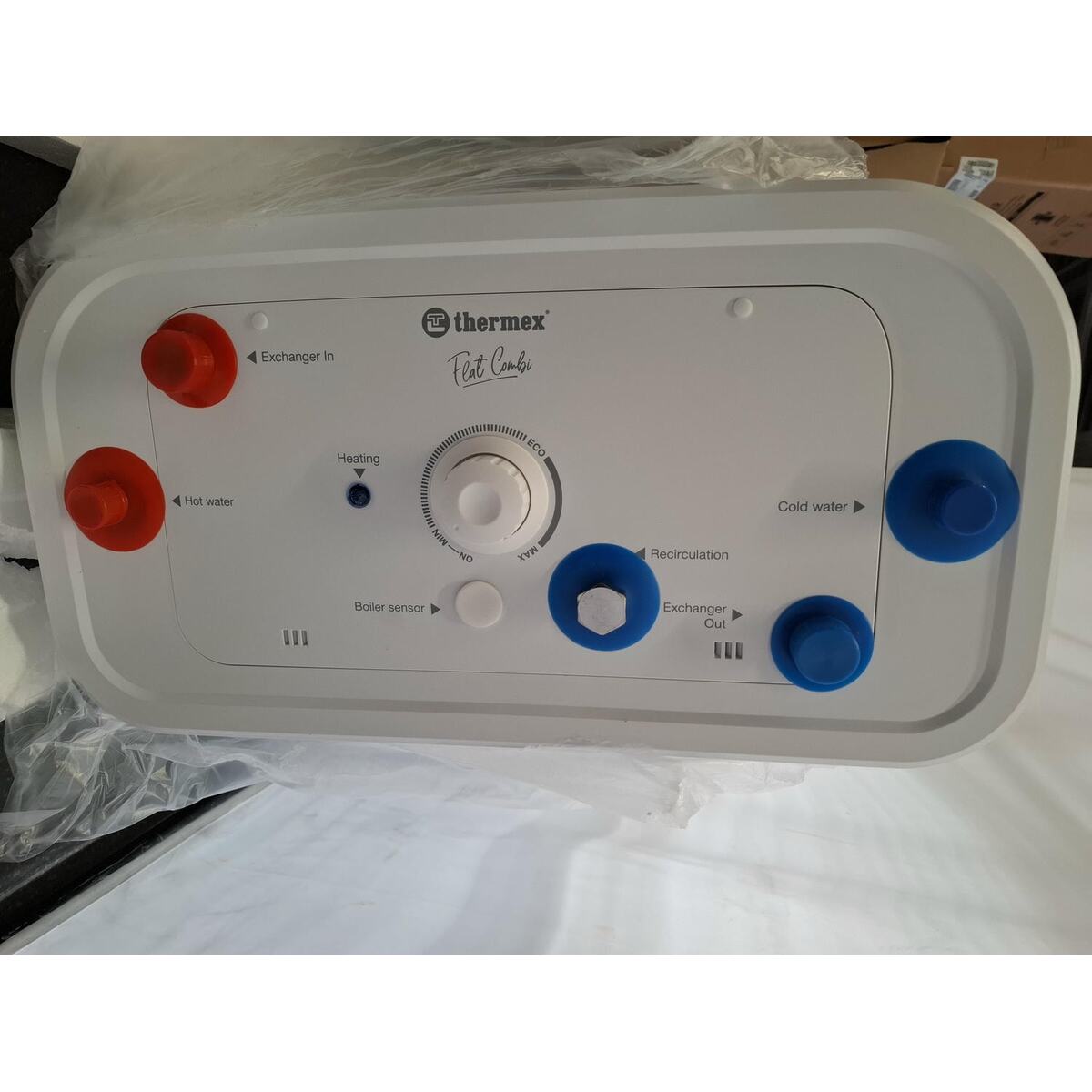 Водонагреватель Thermex Flat 100 V Combi, белый
