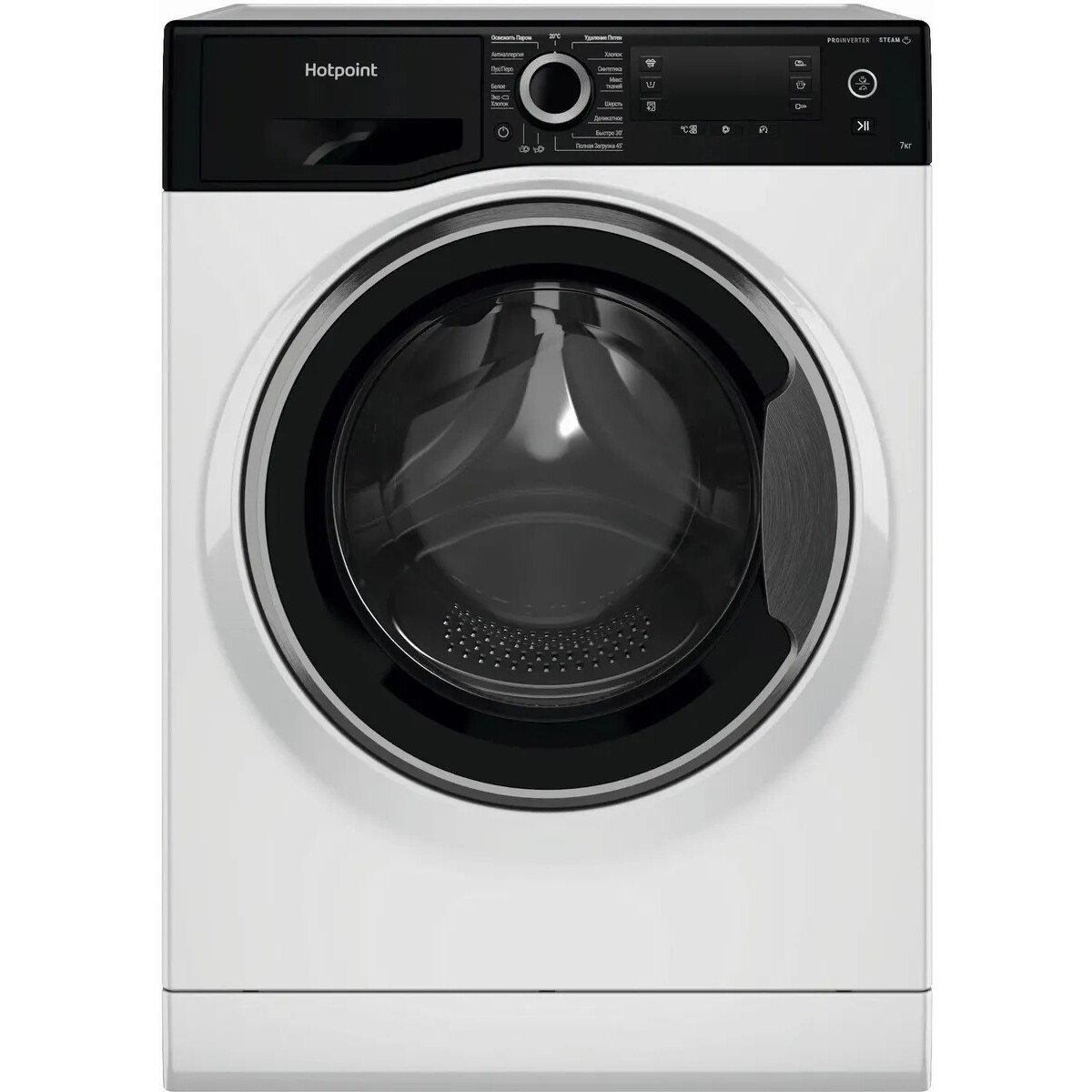Стиральная машина Hotpoint NSD 7239 ZS VE RU, белый