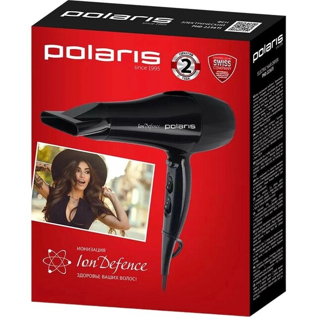Фен Polaris PHD 2256Ti, черный Фен Polaris PHD 2256Ti, черный