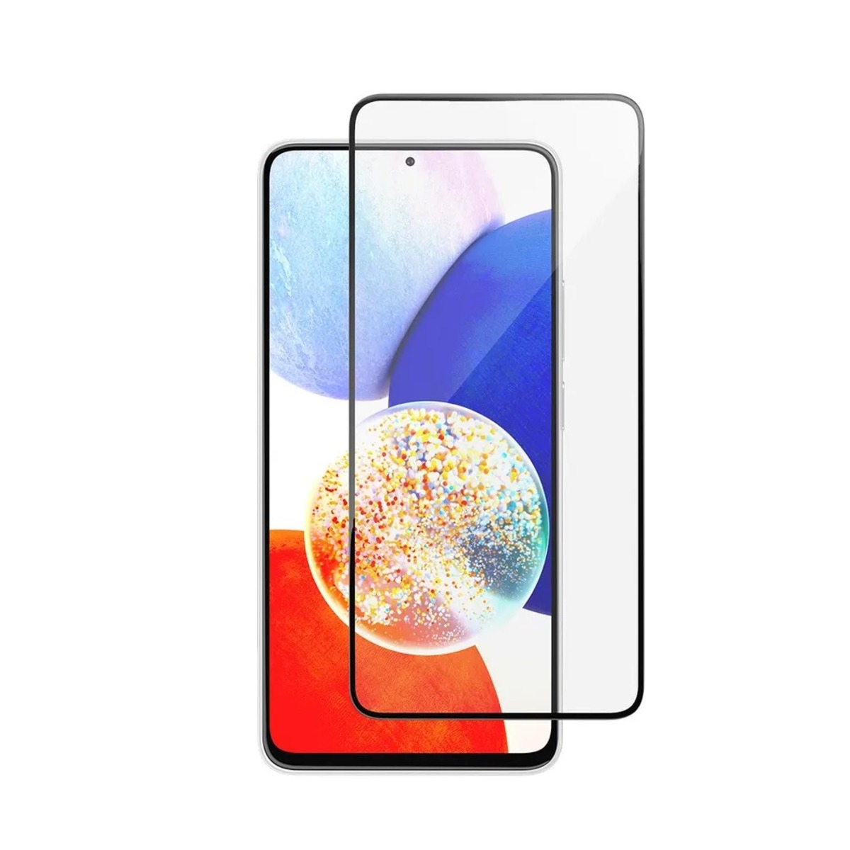 Защитное стекло Uzay 2.5D Glass для Samsung Galaxy A54 5G, черный