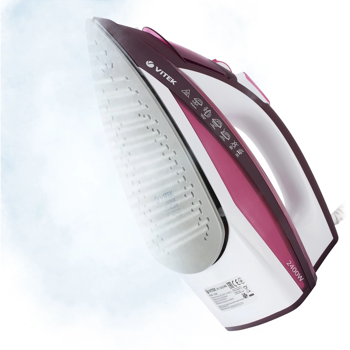 Утюг Vitek VT-1215 (Цвет: Pink)