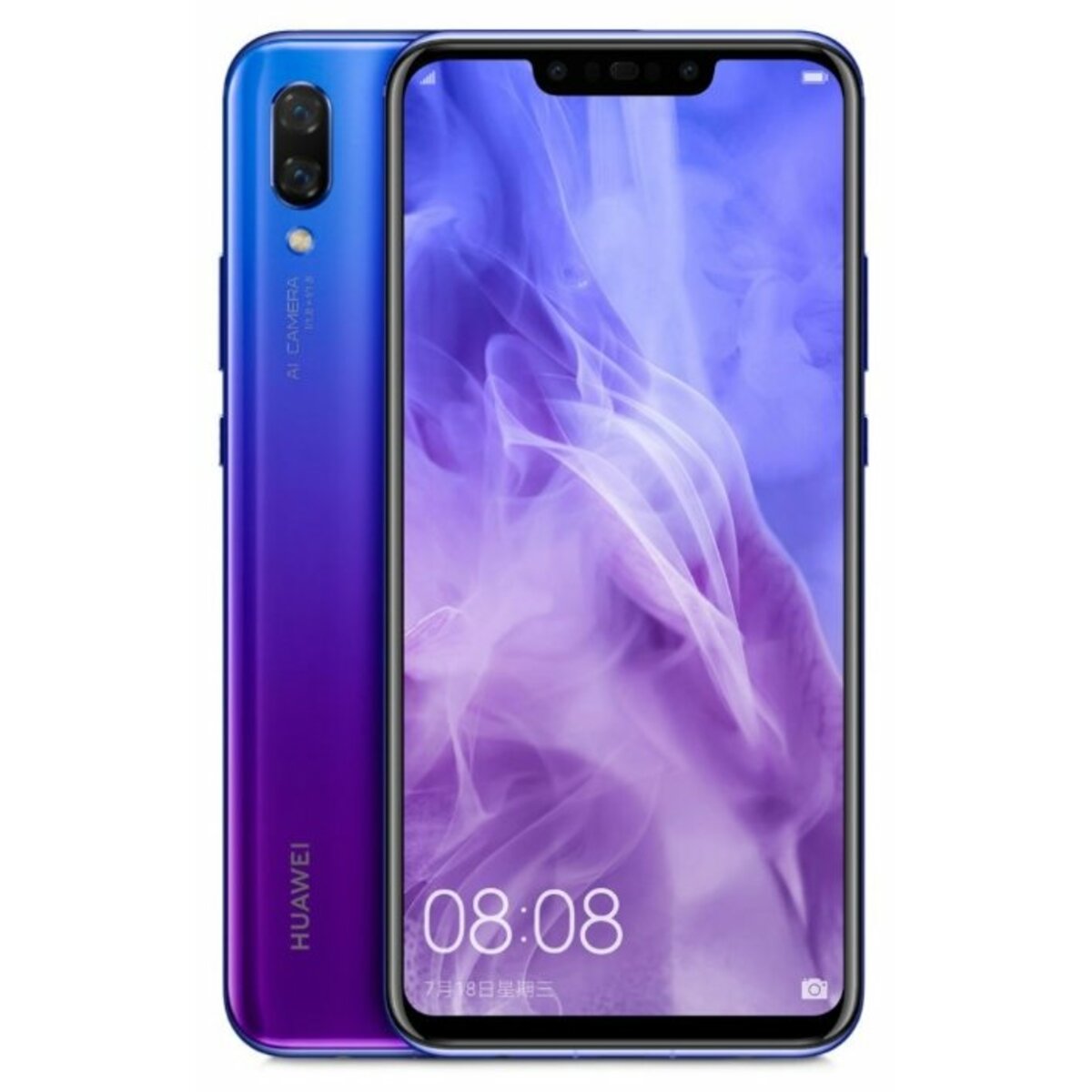Смартфон Huawei Nova 3 4 / 128Gb (Цвет: Iris Purple)