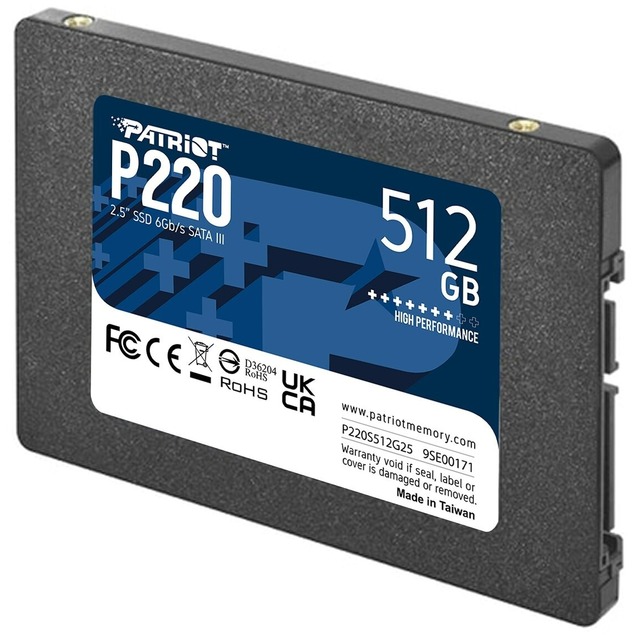 Накопитель SSD Patriot P220 521Gb P220S512G25 