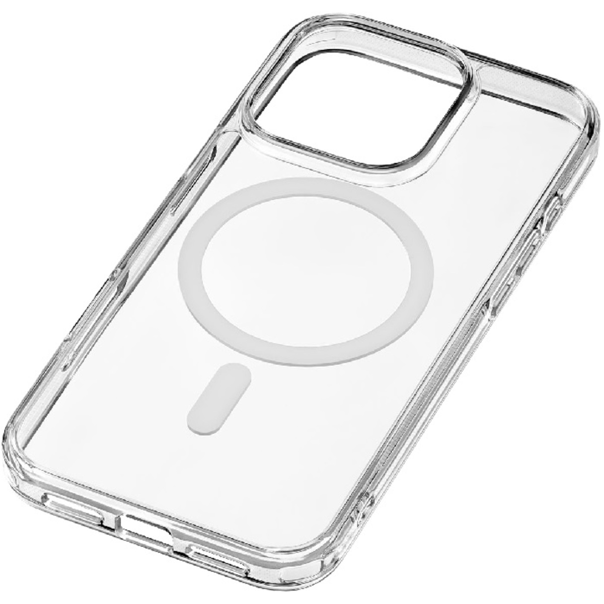 Чехол-накладка uBear Real Mag Case для смартфона Apple iPhone 16 Pro (Цвет: Crystal Clear)