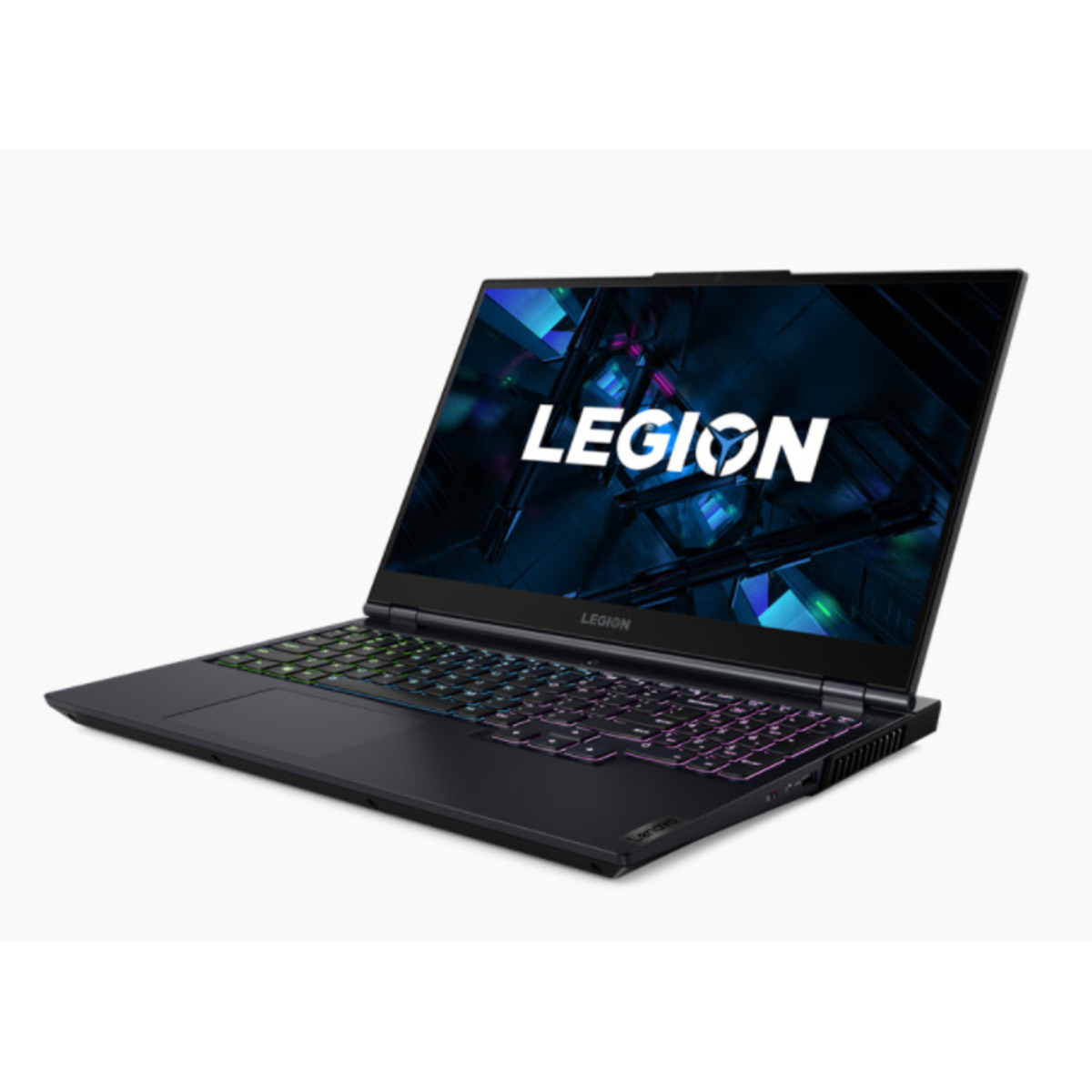 Ноутбук Lenovo Legion 5 15ITH6 Core i5 11400H / 16Gb / SSD512Gb / NVIDIA GeForce RTX 3050 Ti 4Gb / 15.6 / IPS / FHD (1920x1080) / Free DOS / dk.blue / WiFi / BT / Cam