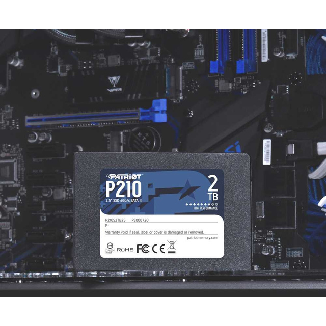 Накопитель SSD Patriot SATA III 2Tb P210S2TB25 P210 2.5