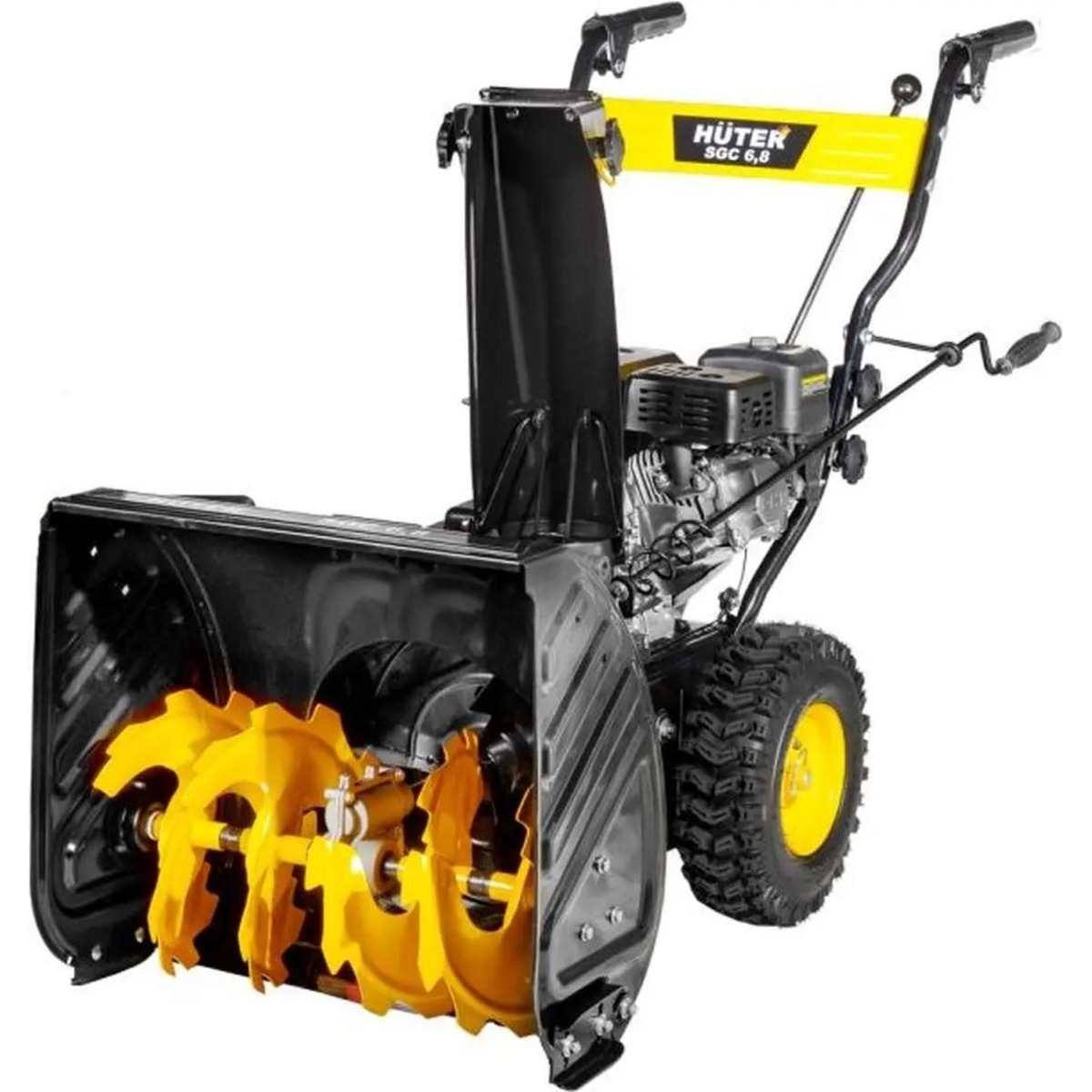 Снегоуборщик бензиновый Huter SGC, черный