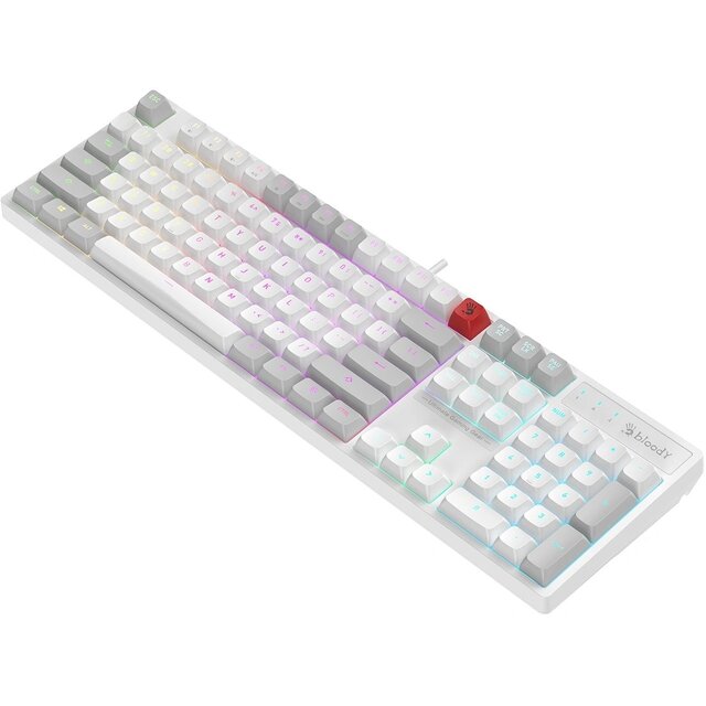 Клавиатура A4Tech Bloody B230N, белый 
