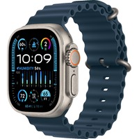 Умные часы Apple Watch Ultra 2 49mm Titanium Case with Ocean Band (Цвет: Blue)