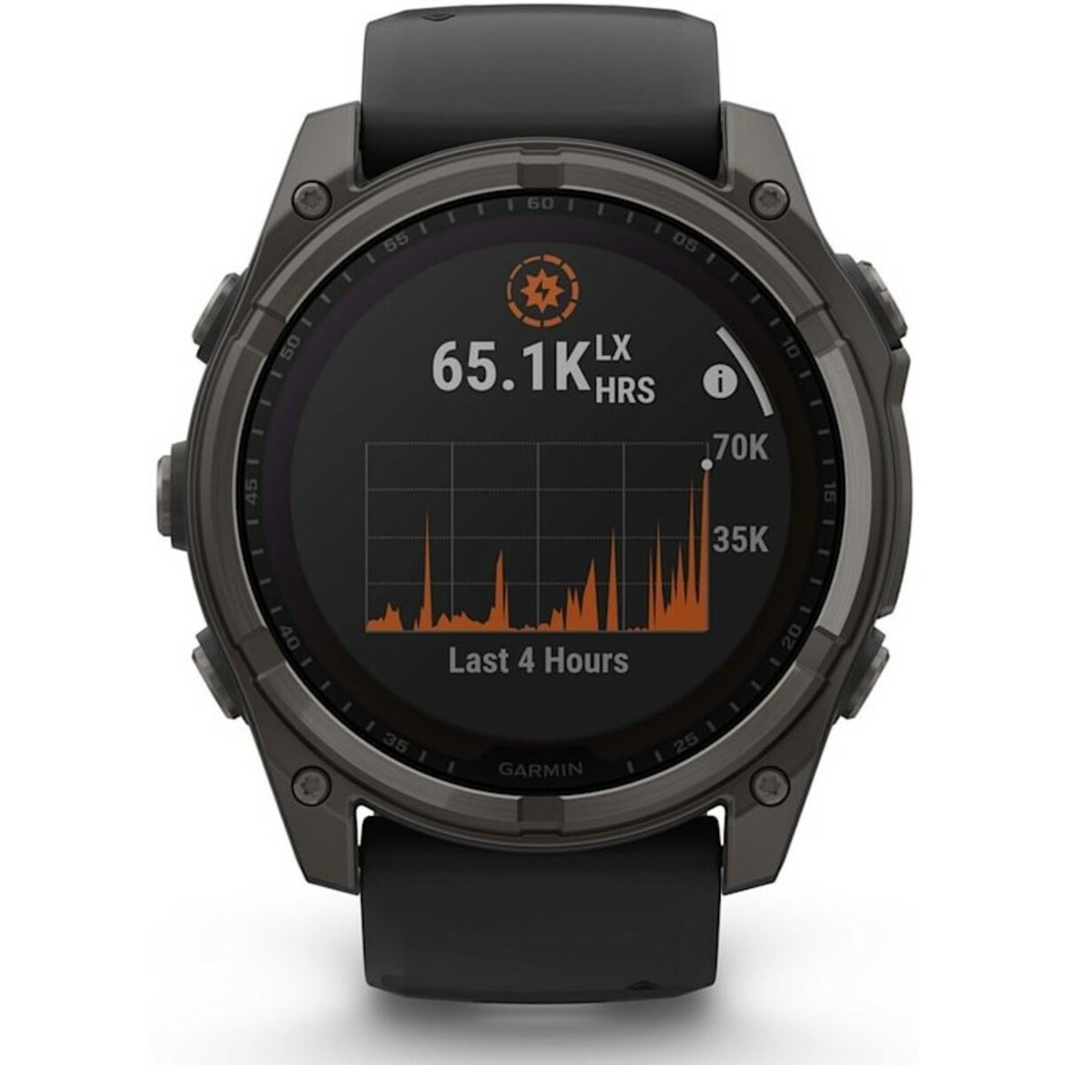 Умные часы Garmin Fenix 8 51mm Solar Sapphire DLC (Цвет: Titanium Carbon Gray)