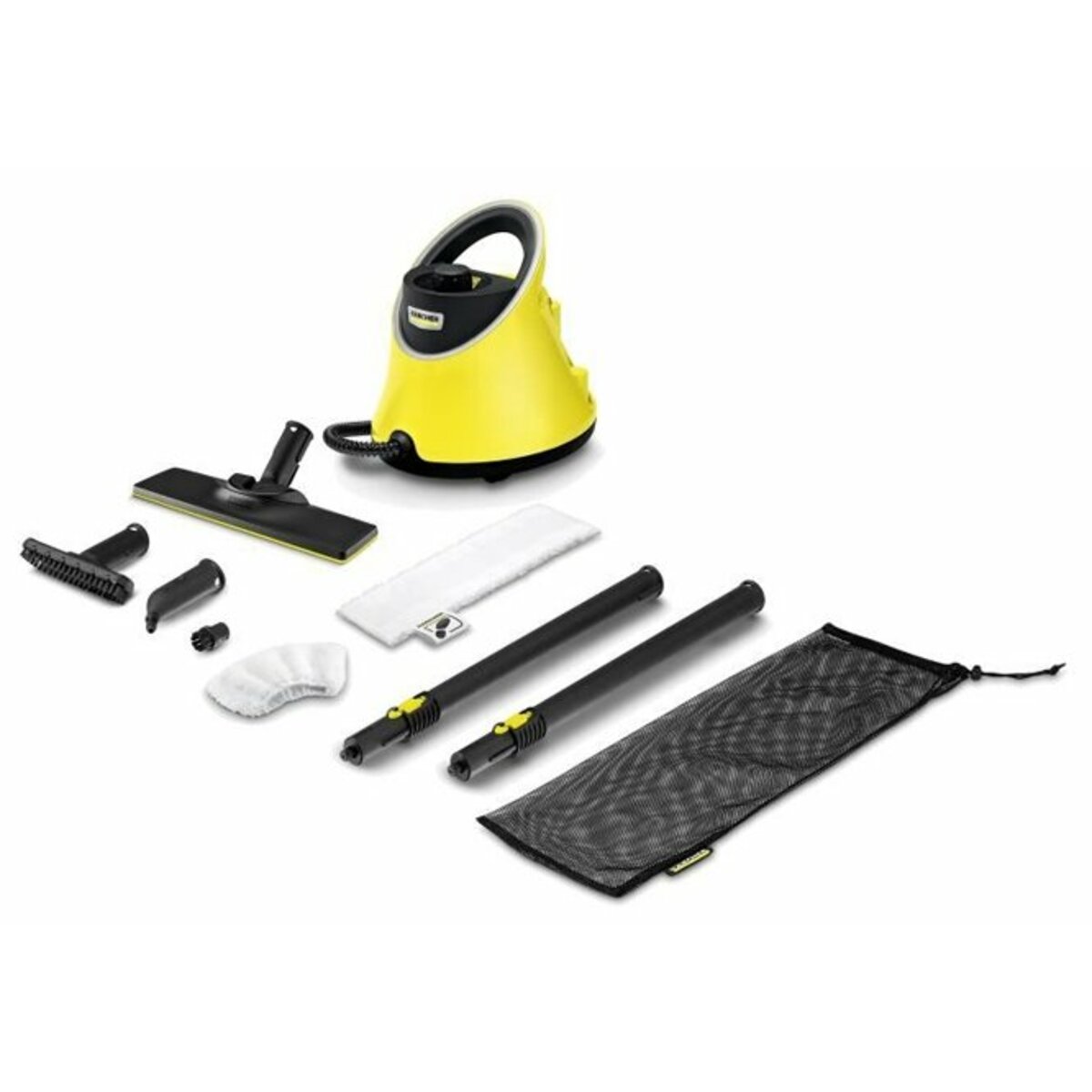 Пароочиститель напольный Karcher SC 2 Deluxe EasyFix (Цвет: Yellow/Black)