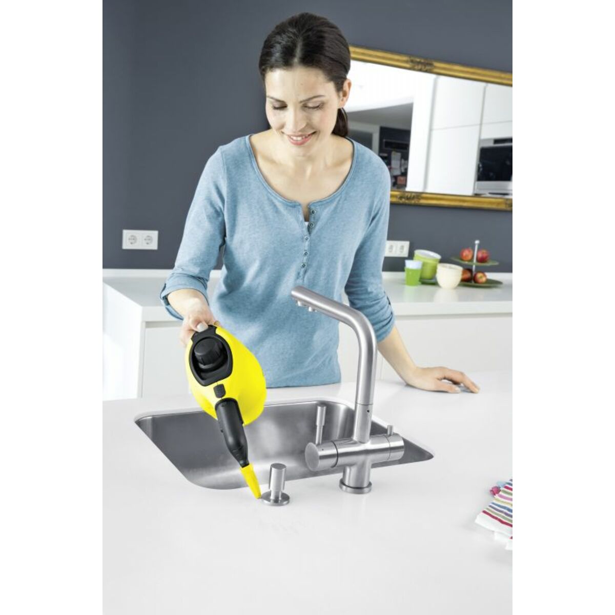 Пароочиститель ручной Karcher SC 1 EasyFix (Цвет: Yellow)