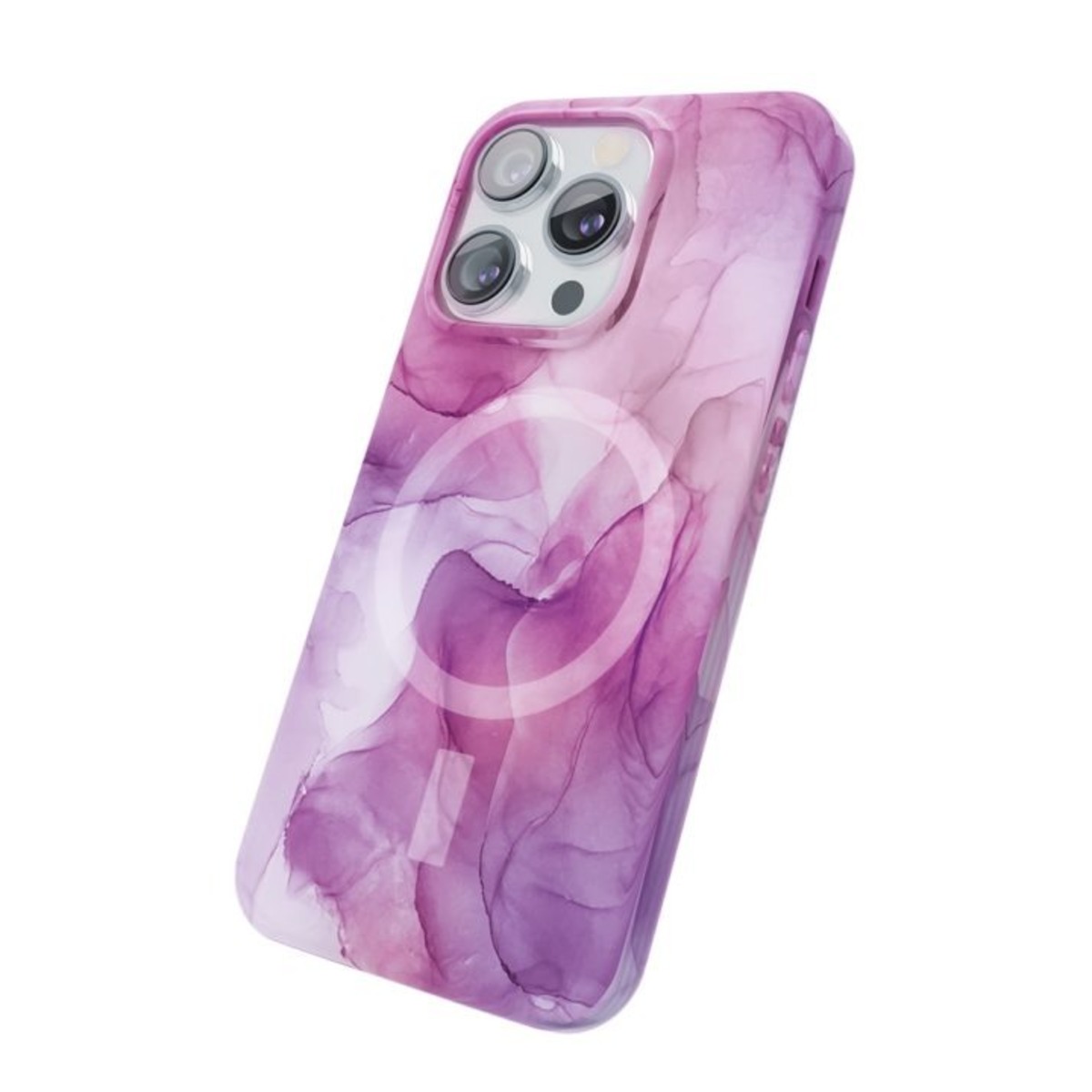 Чехол-накладка VLP Splash Case with MagSafe для смартфона Apple iPhone 14 Pro Max (Цвет: Pink)