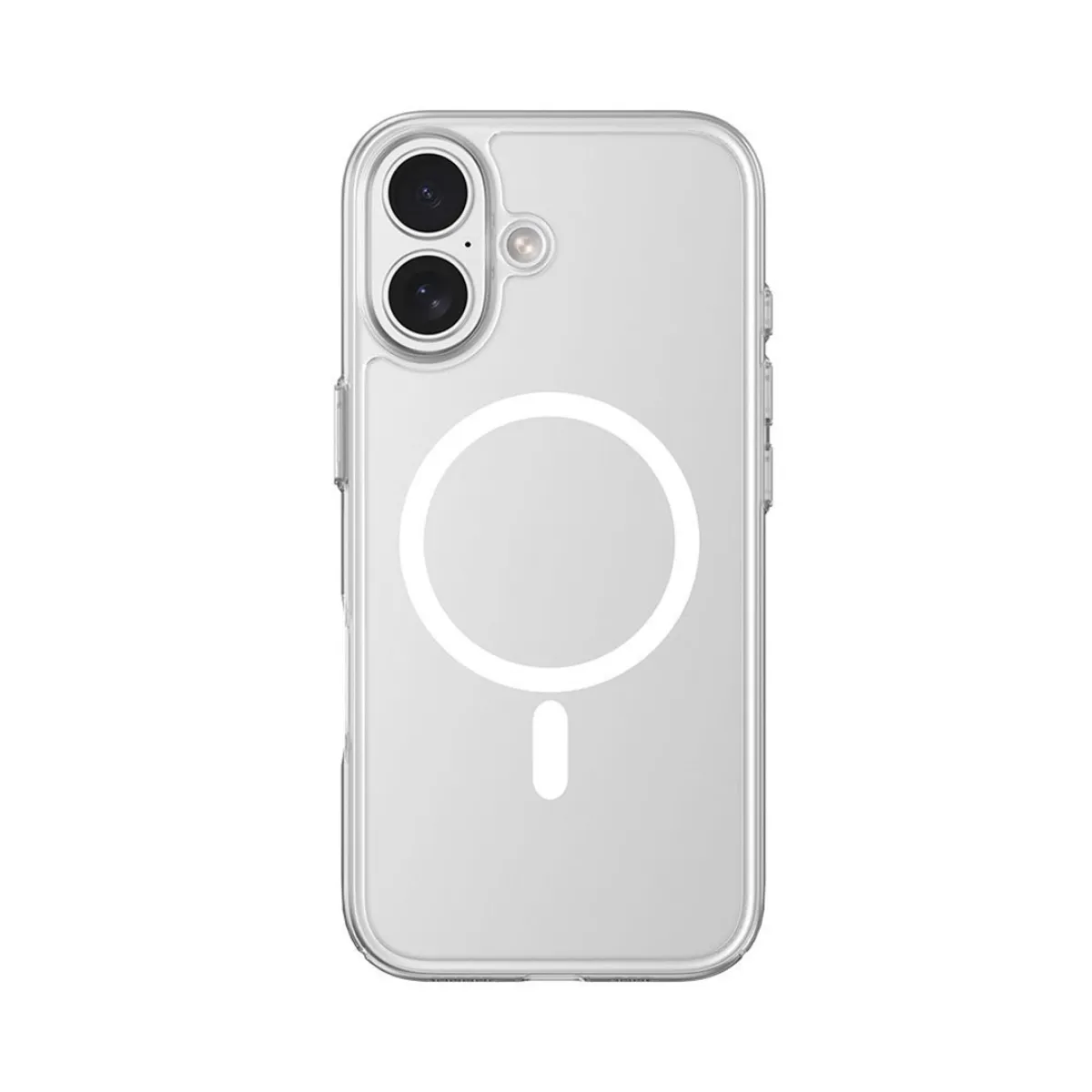 Чехол-накладка Comma Glass Series Magnetic Case для iPhone 17 (Цвет: Clear)