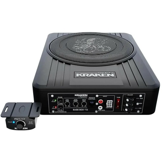 Сабвуфер автомобильный Prology Box-10, черный
