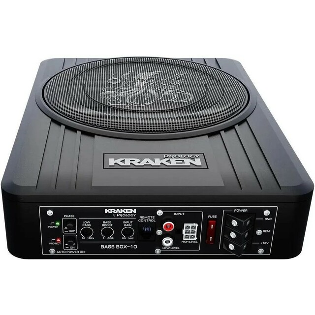 Сабвуфер автомобильный Prology Box-10, черный