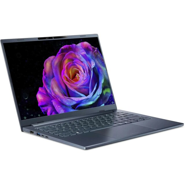 Ноутбук Acer Swift Go 14 AI SFG14-75-77RL (Core Ultra 7 256V 2.2Ghz/16Gb LPDDR5x/SSD1Tb/Intel Arc 140V/14 /noOS/blue) (NX.JNBCD.008)