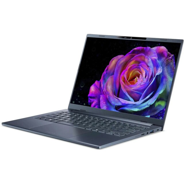 Ноутбук Acer Swift Go 14 AI SFG14-75-77RL (Core Ultra 7 256V 2.2Ghz/16Gb LPDDR5x/SSD1Tb/Intel Arc 140V/14 /noOS/blue) (NX.JNBCD.008)