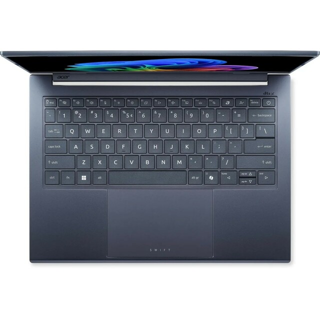 Ноутбук Acer Swift Go 14 AI SFG14-75-77RL (Core Ultra 7 256V 2.2Ghz/16Gb LPDDR5x/SSD1Tb/Intel Arc 140V/14 /noOS/blue) (NX.JNBCD.008)