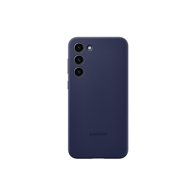 Чехол-накладка Samsung Silicone Case для смартфона Samsung Galaxy S23+ (Цвет: Dark Blue)