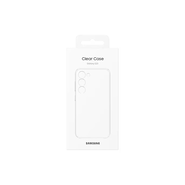 Чехол-накладка Samsung Clear Case для смартфона Samsung Galaxy S23 (Цвет: Clear)