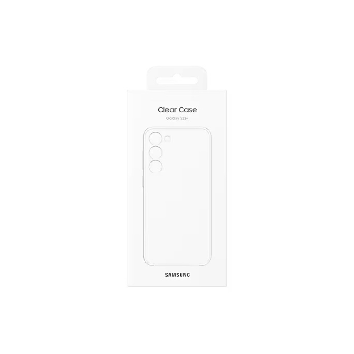 Чехол-накладка Samsung Clear Case для смартфона Samsung Galaxy S23+ (Цвет: Clear)