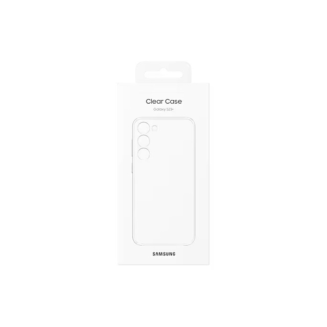 Чехол-накладка Samsung Clear Case для смартфона Samsung Galaxy S23+ (Цвет: Clear)