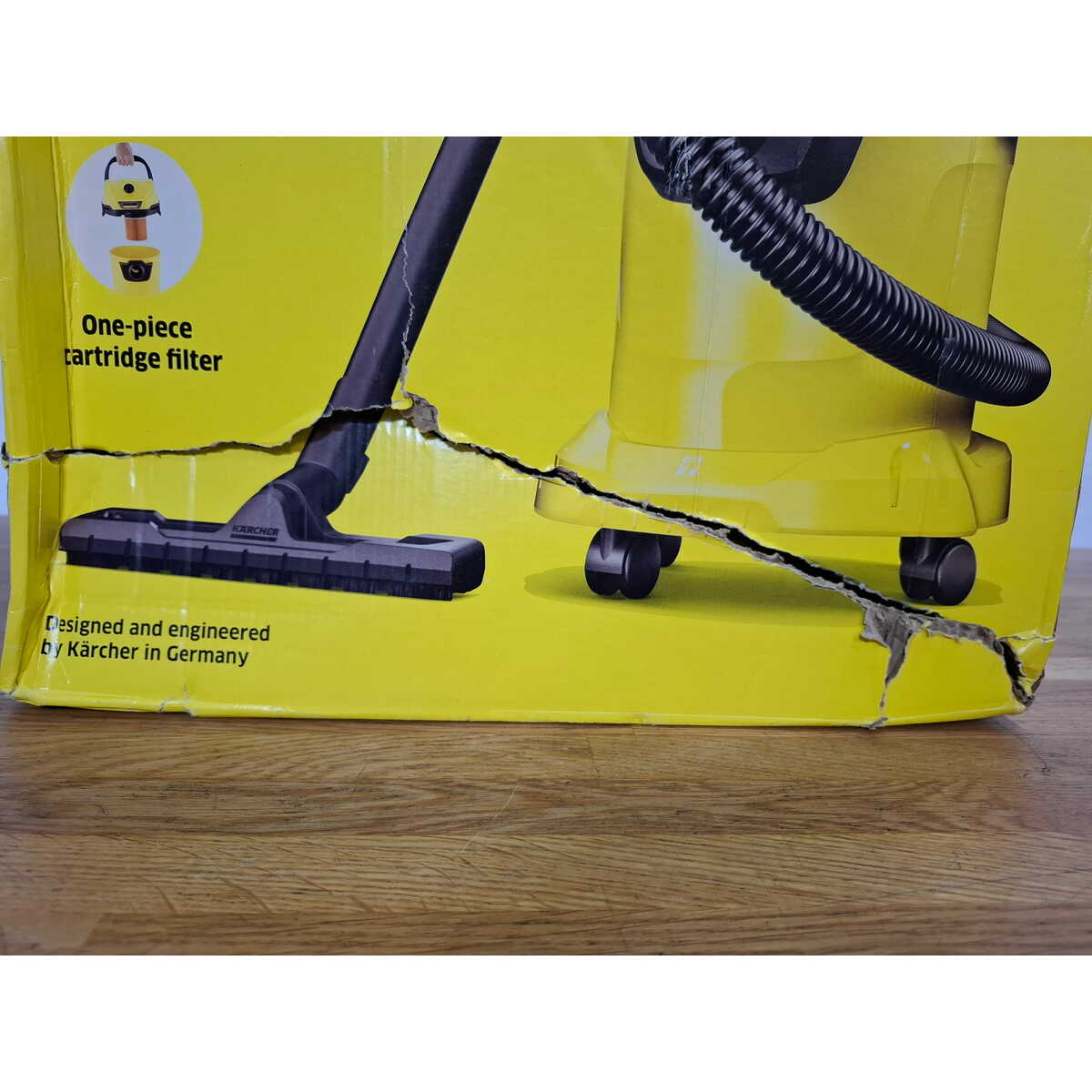 Строительный пылесос Karcher WD 3 V-17 / 4 / 20 (Цвет: Yellow)