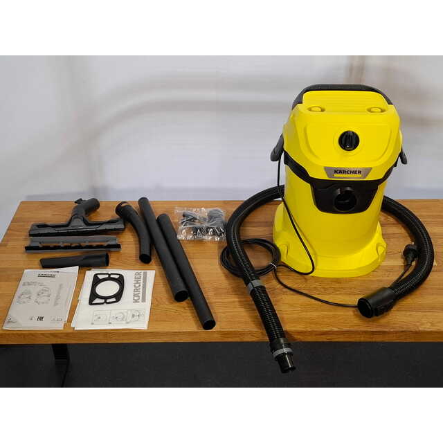 Строительный пылесос Karcher WD 3 V-17 / 4 / 20 (Цвет: Yellow) Строительный пылесос Karcher WD 3 V-17 / 4 / 20 (Цвет: Yellow)
