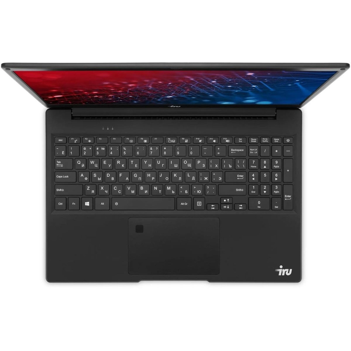 Ноутбук IRU Оникс 15U Core i5 1135G7 8Gb SSD256Gb Intel Iris Xe G7 15.6 IPS FHD (1920x1080) Free DOS black (1923010)