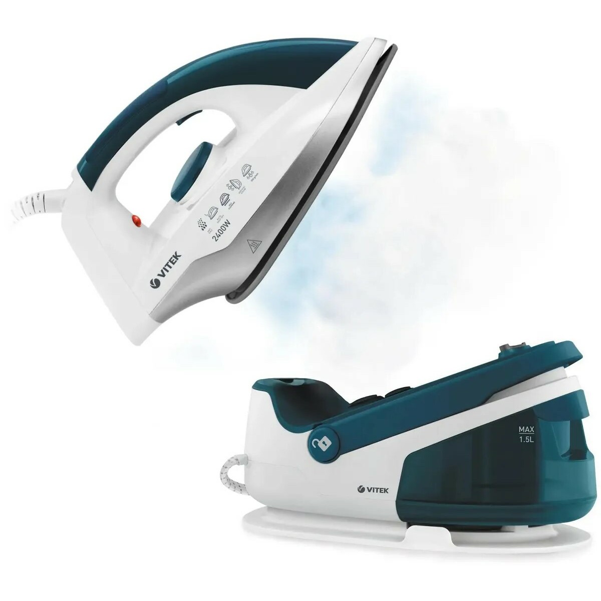 Парогенератор Vitek VT-2830 (Цвет: White/Blue)