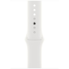 Умные часы Apple Watch SE (2022) 44mm Aluminum Case with Sport Band (Цвет: Silver/White)