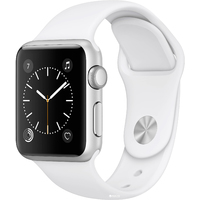 Умные часы Apple Watch Series 1 38mm with Sport Band (Цвет: Silver/White)
