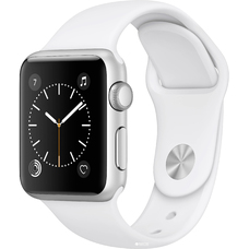Умные часы Apple Watch Series 1 38mm with Sport Band (Цвет: Silver / White)