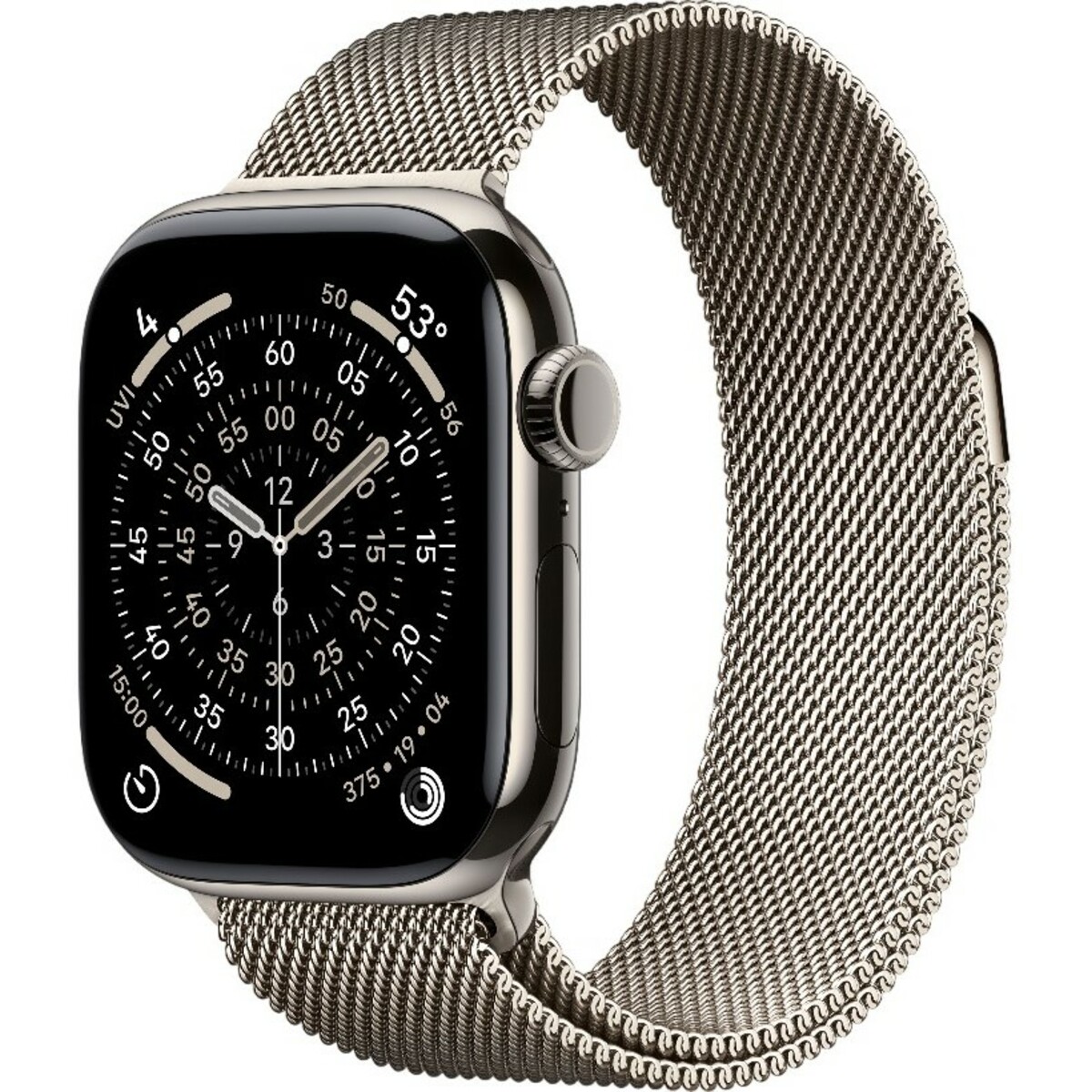 Умные часы Apple Watch Series 11 42mm Titanium Case with Milanese Loop (Цвет: Natural)