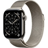 Умные часы Apple Watch Series 11 42mm Titanium Case with Milanese Loop (Цвет: Natural)