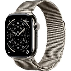 Умные часы Apple Watch Series 11 42mm Titanium Case with Milanese Loop (Цвет: Natural)