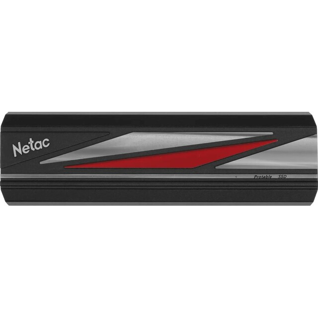 Накопитель SSD Netac USB-C 1TB NT01ZX20L-001T-32BK, черный Накопитель SSD Netac USB-C 1TB NT01ZX20L-001T-32BK, черный