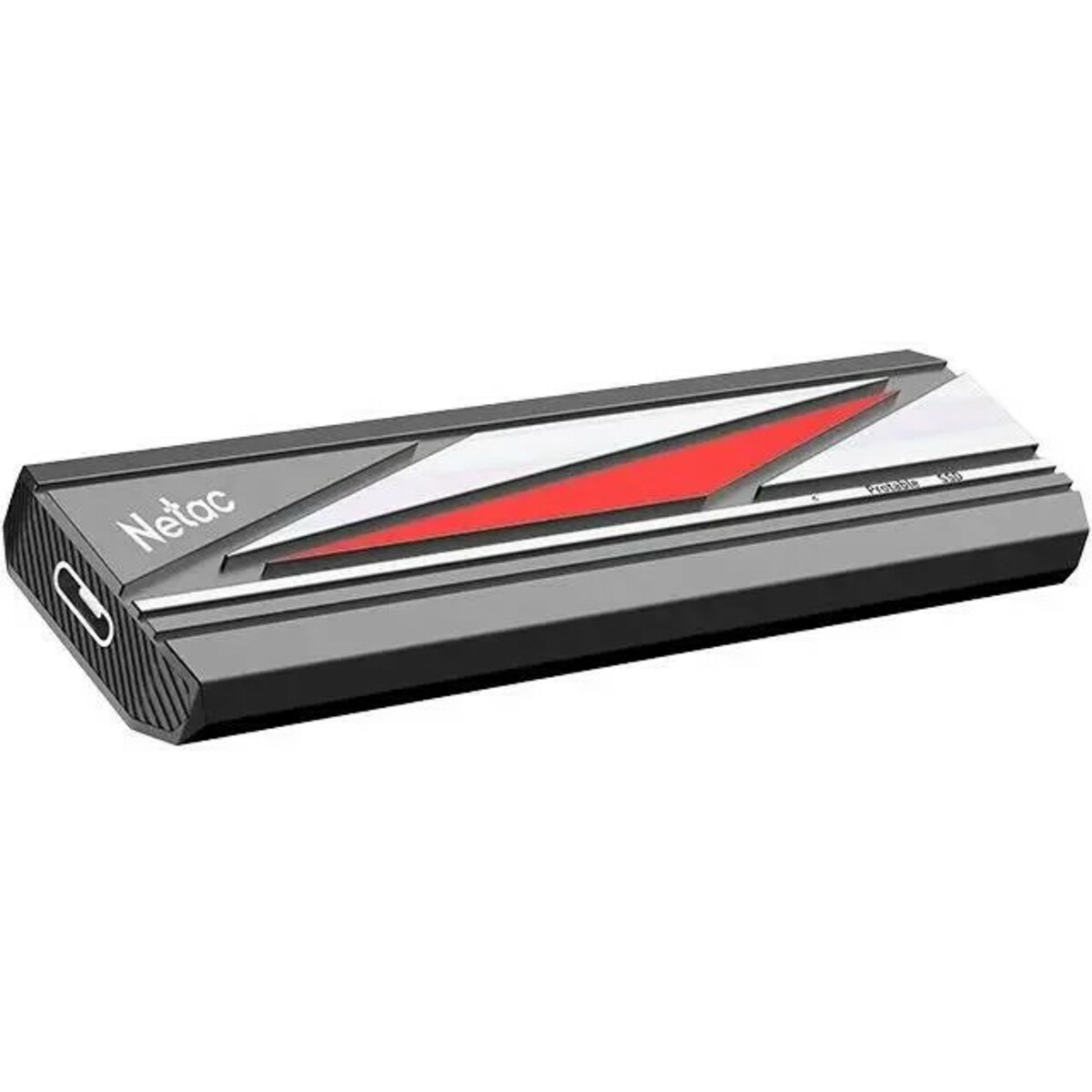Внешний диск SSD Netac USB-C 2TB NT01ZX20L-002T-32BK, черный