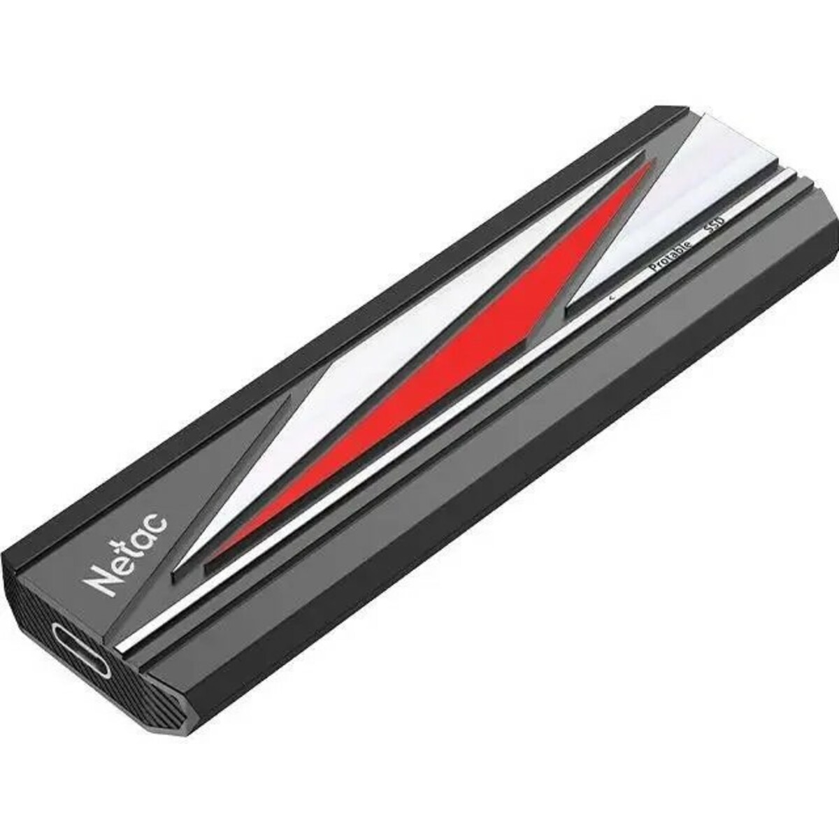 Внешний диск SSD Netac USB-C 2TB NT01ZX20L-002T-32BK, черный