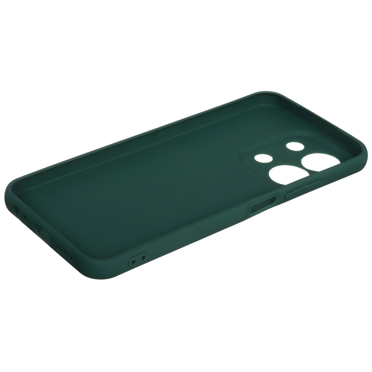 Чехол-накладка Borasco Silicone Case для смартфона Xiaomi Redmi 15C (Цвет: Green)