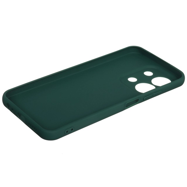 Чехол-накладка Borasco Silicone Case для смартфона Xiaomi Redmi 15C (Цвет: Green)