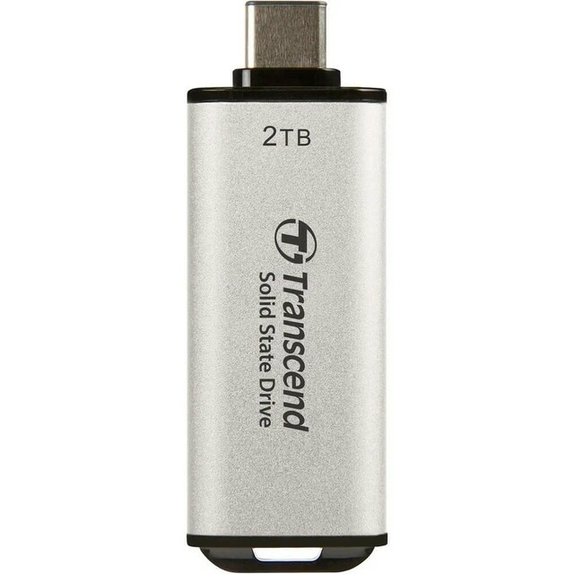 Накопитель SSD Transcend USB-C 2TB TS2TESD300S (Цвет: Silver)