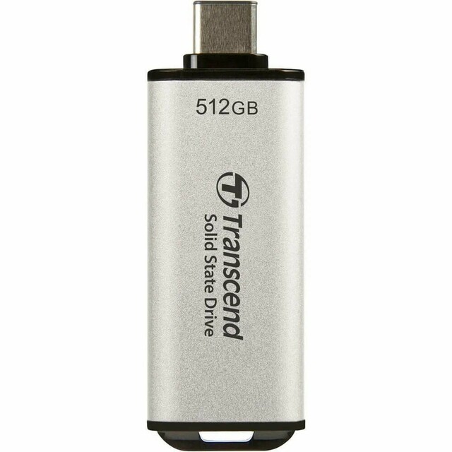 Накопитель SSD Transcend USB-C 512GB TS512GESD300S (Цвет: Silver)